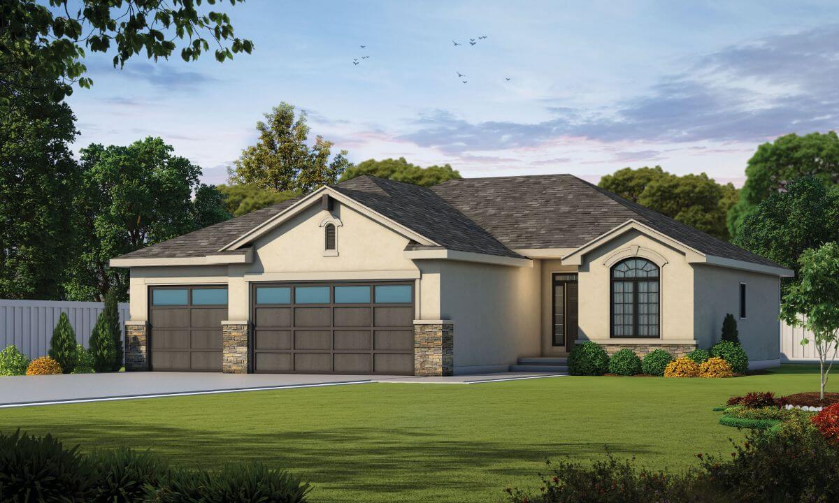 Jensen-place-rendering A beautiful custom-built home