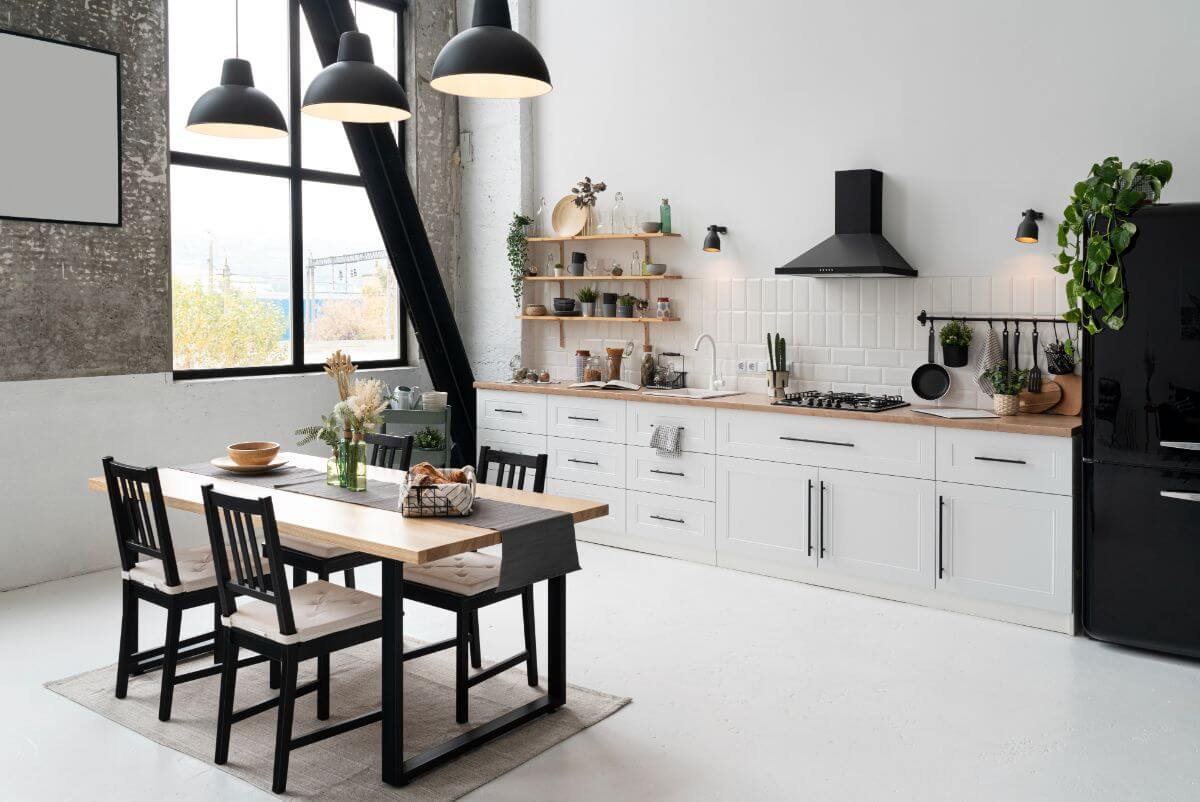 Newly remodeled kitchen